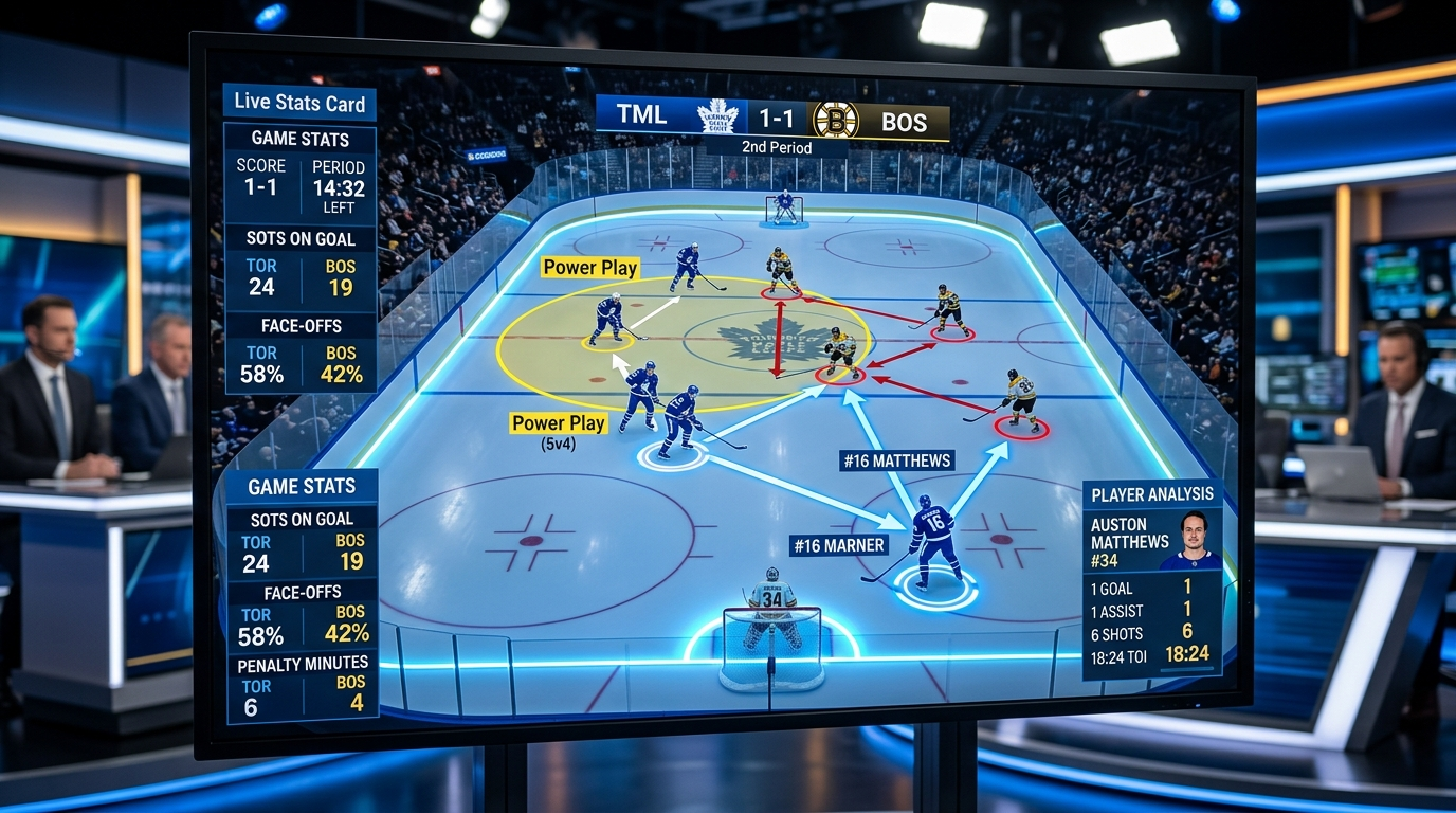 Hockey match strategy video breakdown analysis